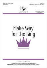 Make Way for the King SATB choral sheet music cover